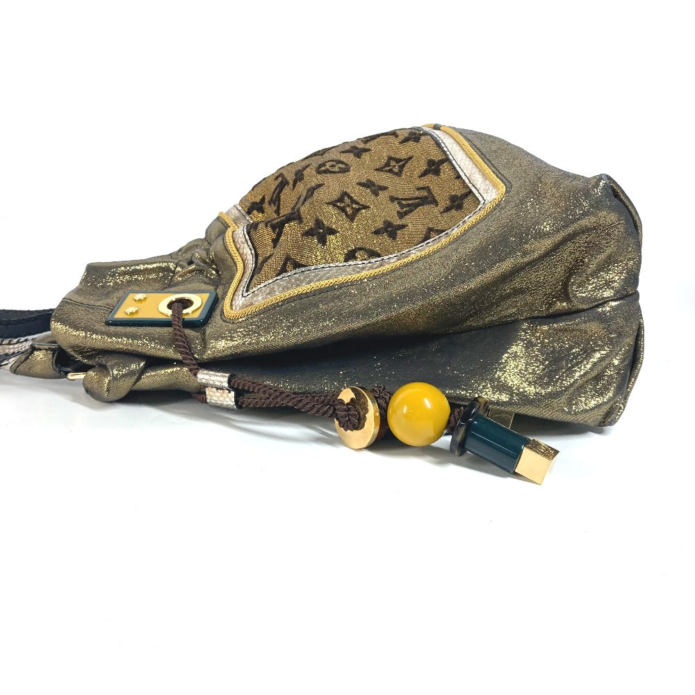 LOUIS VUITTON Shoulder Bag M97012 Leather, Canvas gold cruise line monogram sunbird Women