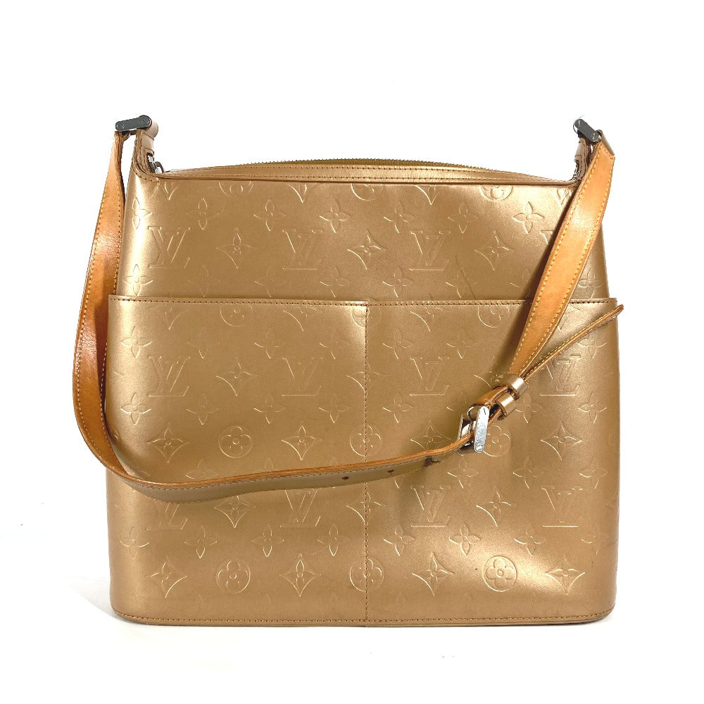 LOUIS VUITTON Shoulder Bag M55167 Monogram mat leather beige Monogram mat Sutter Women