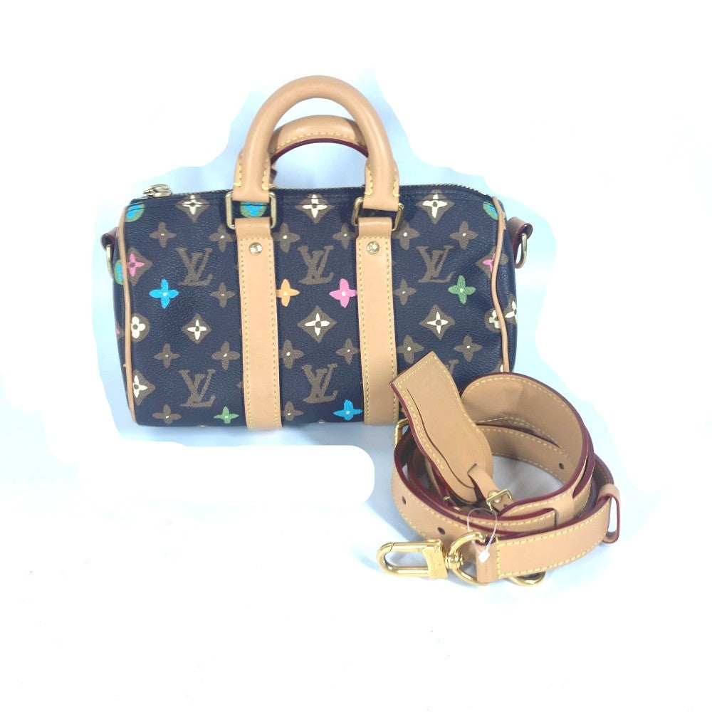 LOUIS VUITTON Shoulder Bag M24849 Canvas, Monogram Craggy Canvas Brown Monogram Craggy Keepall ã»bandouliere 25