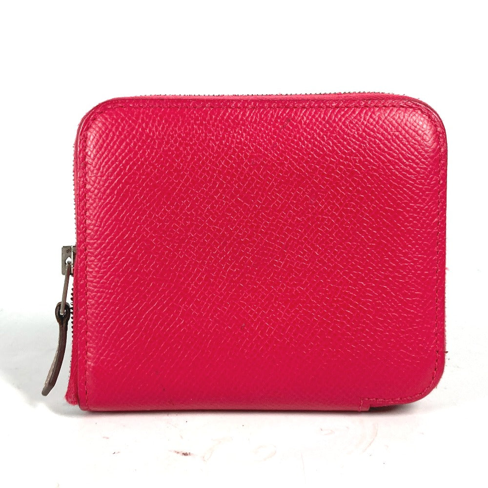 HERMES Coin case Epsom pink AzapSilk Incompact Women