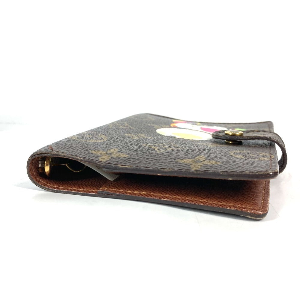 LOUIS VUITTON Notebook cover R20011 Monogram canvas Brown Monogram panda Agenda PM Women
