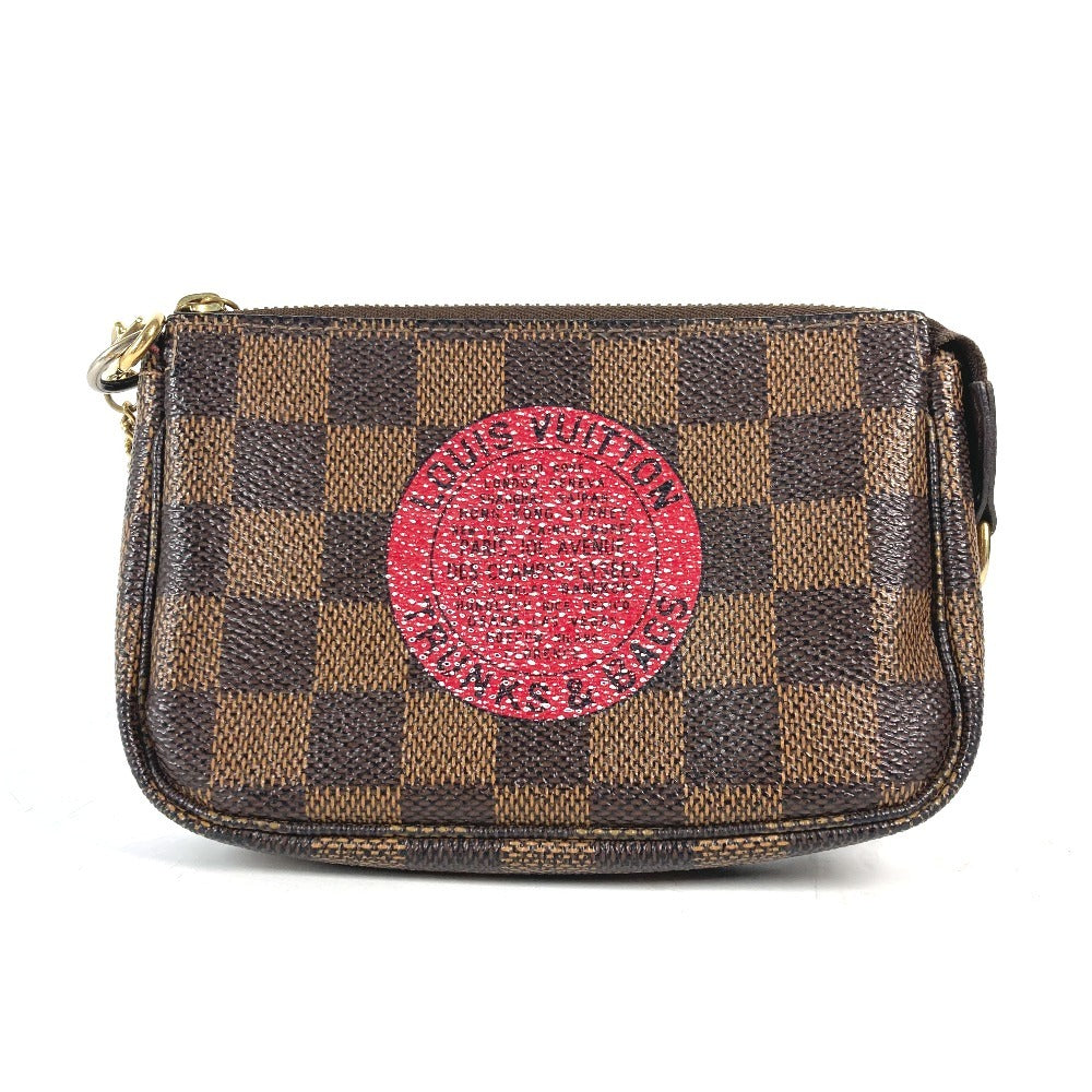 LOUIS VUITTON Handbag N58011 Damier canvas Brown Damier T&B Mini Pochette Accessories