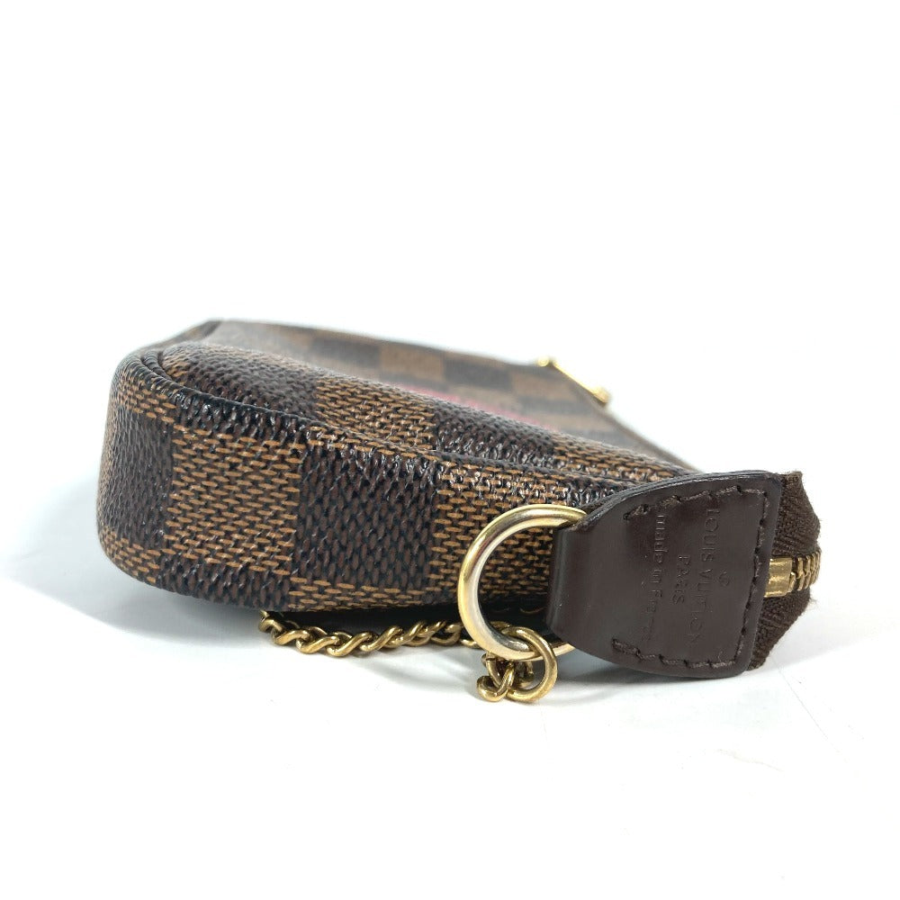 LOUIS VUITTON Handbag N58011 Damier canvas Brown Damier T&B Mini Pochette Accessories