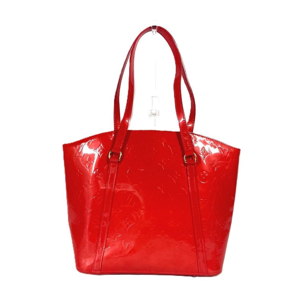 LOUIS VUITTON Shoulder Bag M91727 Monogram Vernis Red Monogram Vernis Avalon MM