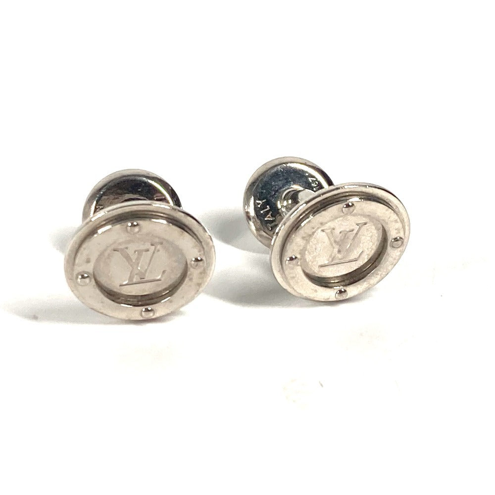 LOUIS VUITTON cuffs M68100 metal Silver Cufflinks Cuffs LV Circle