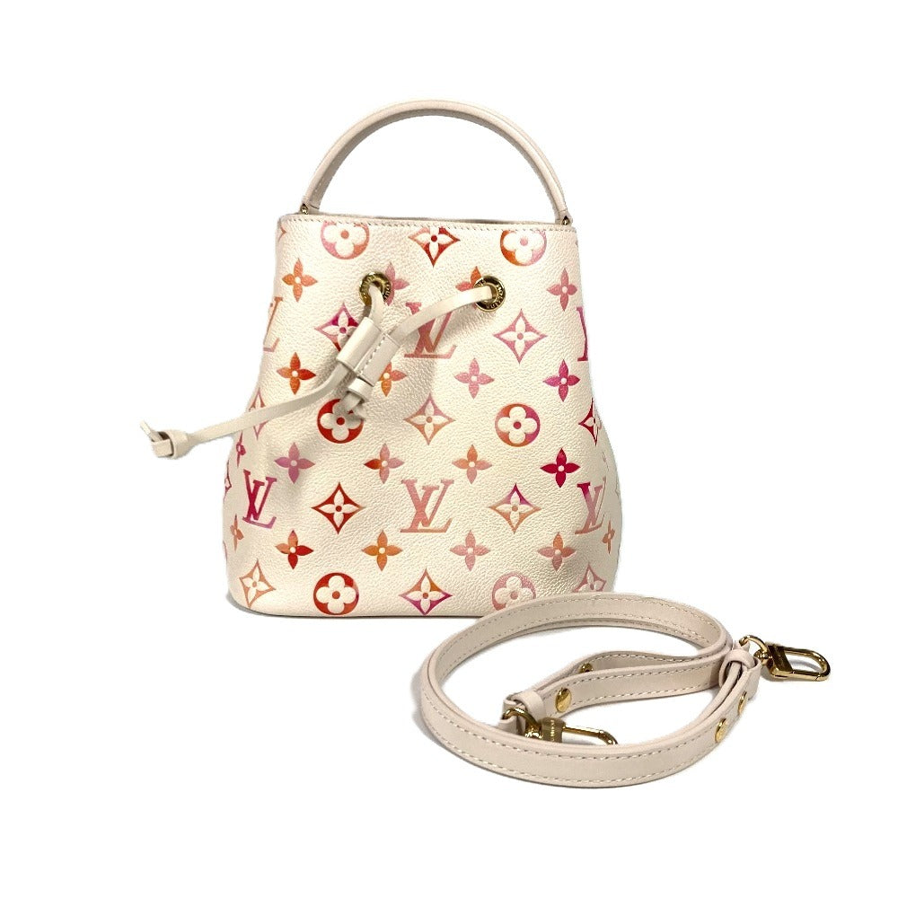 LOUIS VUITTON Shoulder Bag M24649 Monogram Ann Platt Leather pink Monogram Ann Platt Neo Noe BB Women