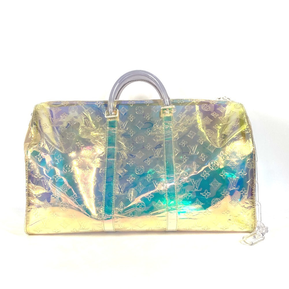 LOUIS VUITTON Boston Duffel bag M53271 , Monogram Prism clear Monogram prism Keepall ã»bandouliere50