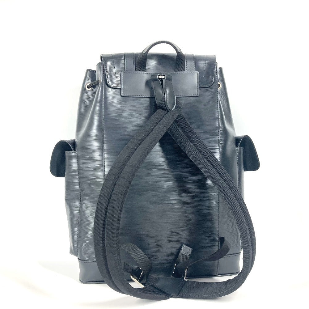 LOUIS VUITTON Backpack M53424 Epi Leather, Monogram Eclipse Canvas black Epi Monogram Eclipse Christopher PM