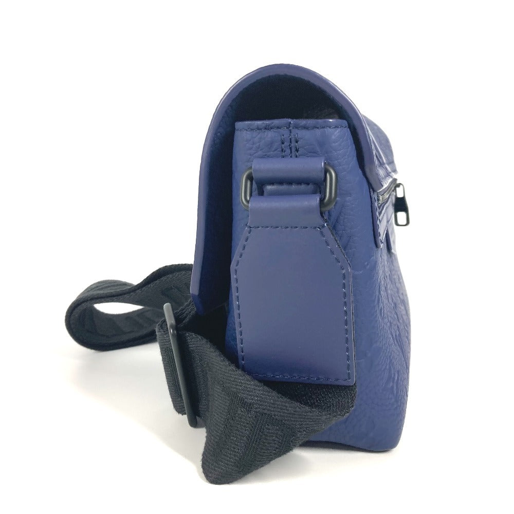 LOUIS VUITTON Shoulder Bag M11692 Taurillon Clemence Leather blue Monogram emboss S Cape Messenger unisex(Unisex)