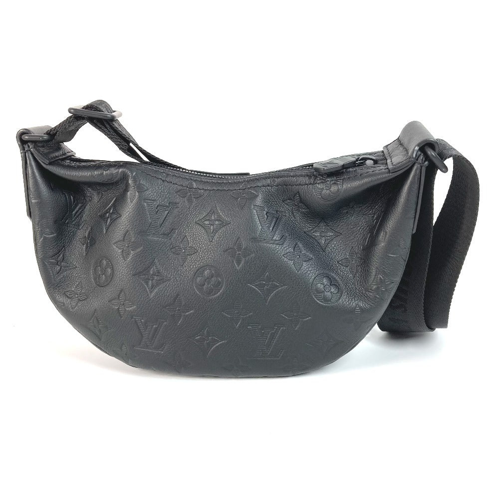 LOUIS VUITTON Shoulder Bag M12510 Monogram shadow leather black Monogram shadow Hammock Bag PM