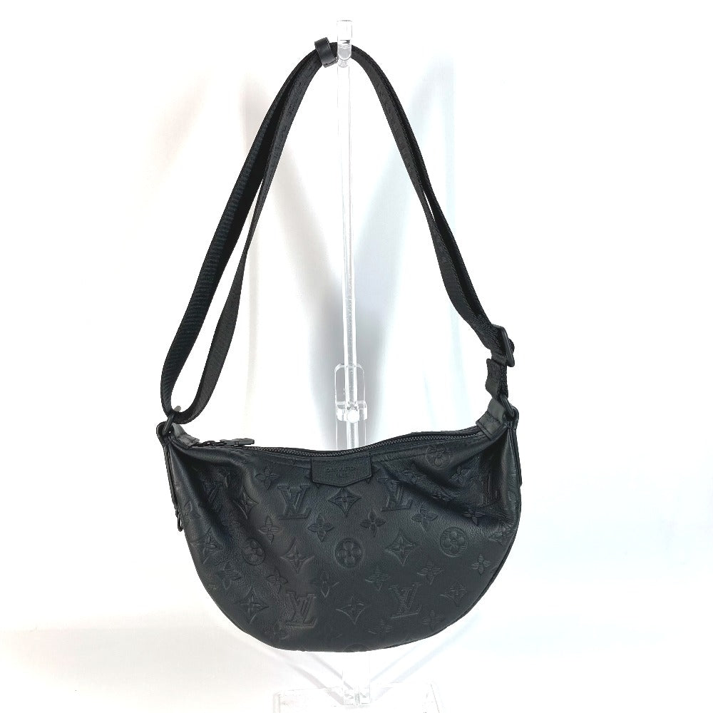 LOUIS VUITTON Shoulder Bag M12510 Monogram shadow leather black Monogram shadow Hammock Bag PM