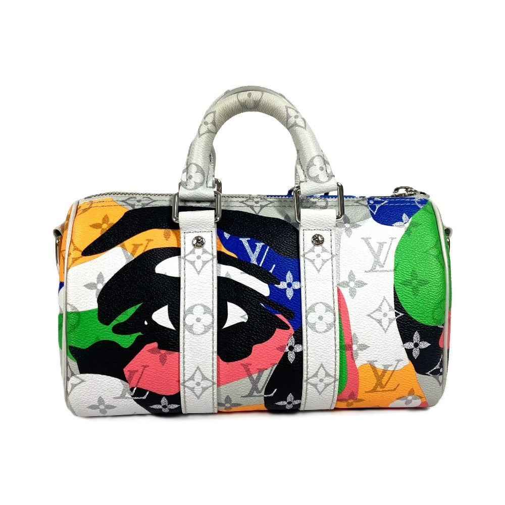 LOUIS VUITTON Shoulder Bag M46701 Monogram canvas, leather multicolor Monogram LV Portrait Keepall ã»bandouliere 25