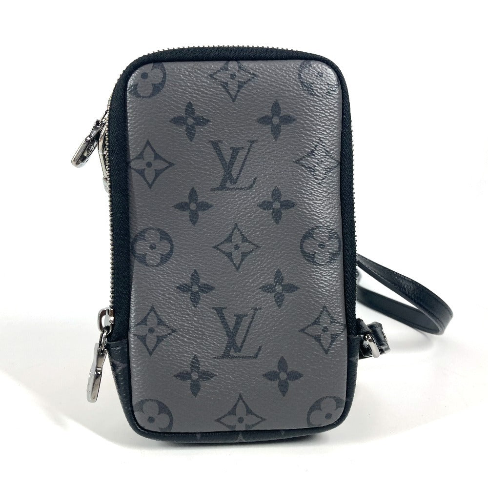 LOUIS VUITTON Shoulder Bag M69534 Monogram Eclipse Canvas black Monogram Eclipse Double phone pouch