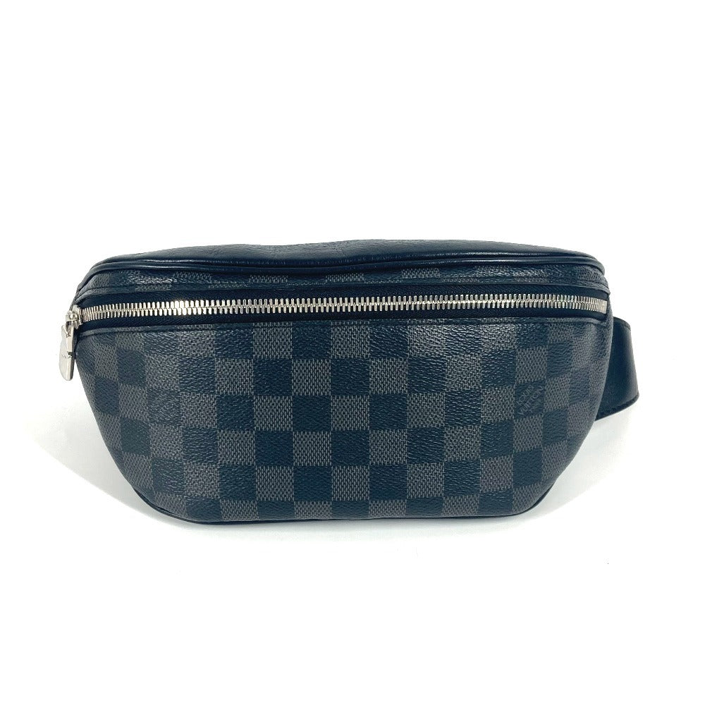 LOUIS VUITTON Sling bag N40362 Damier Grafitto Canvas black Damier Grafitte Bum bag