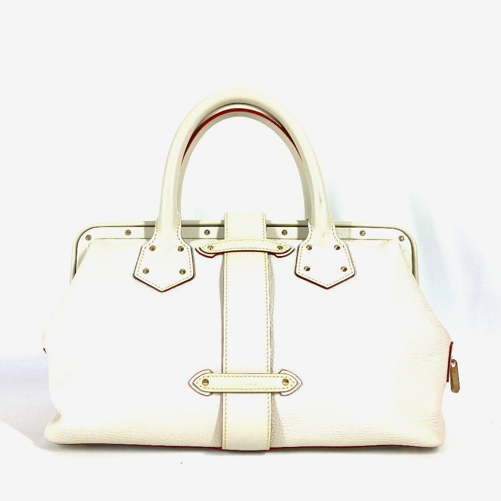 LOUIS VUITTON Handbag M91811 Suhari leather white Suhari AngÃ©nieux PM