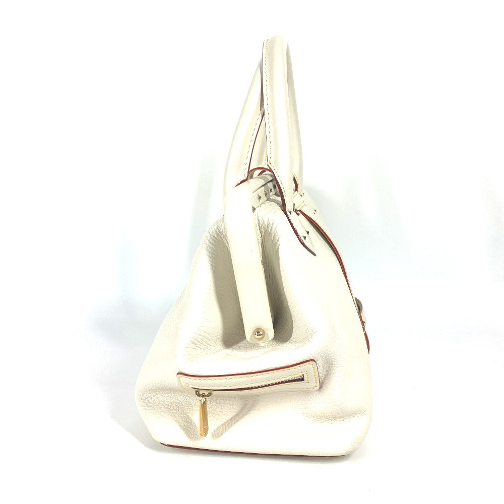LOUIS VUITTON Handbag M91811 Suhari leather white Suhari AngÃ©nieux PM