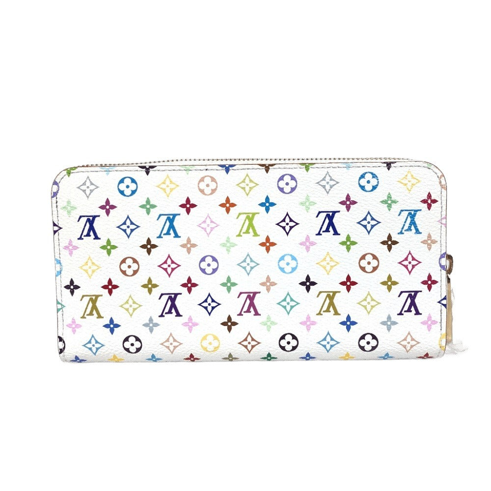 LOUIS VUITTON Long Wallet Purse M13922 Monogram multicolor canvas white Japan exclusive LV Ã TM Monogram Multicolor Zippy wallet