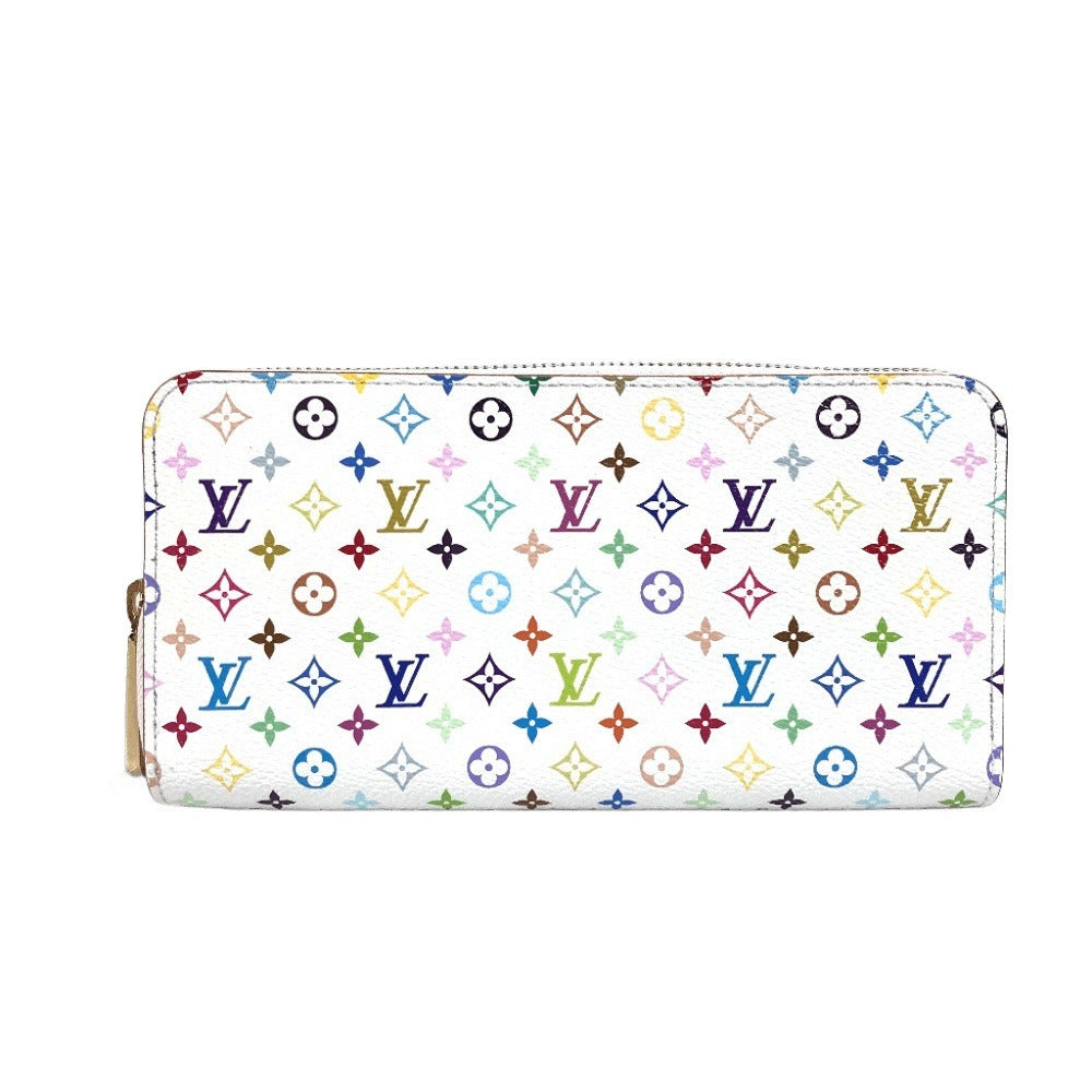 LOUIS VUITTON Long Wallet Purse M13922 Monogram multicolor canvas white Japan exclusive LV Ã TM Monogram Multicolor Zippy wallet