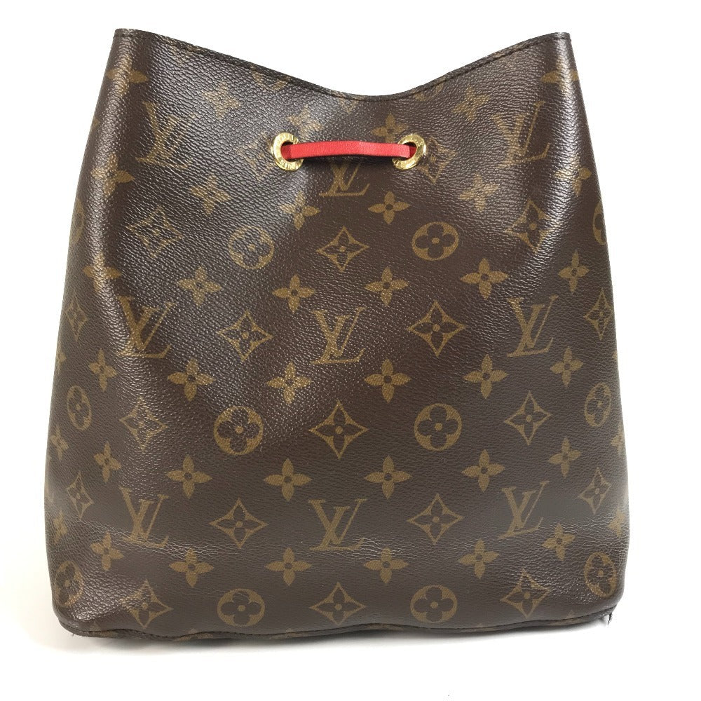LOUIS VUITTON Shoulder Bag M44021 Monogram canvas Red Monogram Neo Noe MM