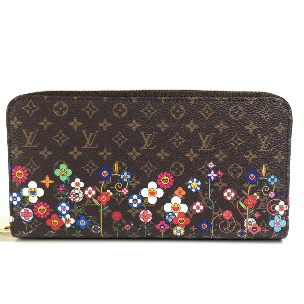 LOUIS VUITTON Long Wallet Purse ï¼­14162 Monogram canvas Brown Japan exclusive LV Ã TM Zippy wallet