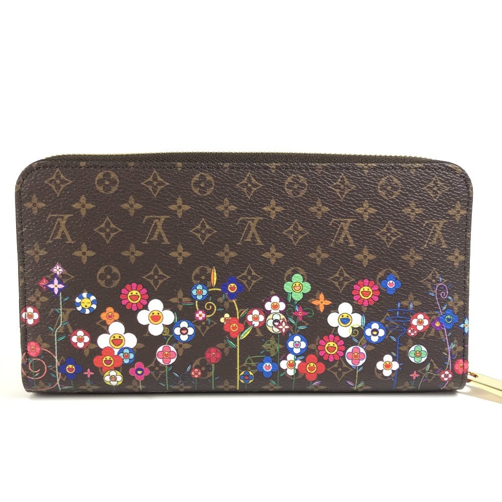 LOUIS VUITTON Long Wallet Purse ï¼­14162 Monogram canvas Brown Japan exclusive LV Ã TM Zippy wallet