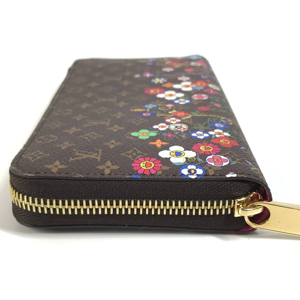 LOUIS VUITTON Long Wallet Purse ï¼­14162 Monogram canvas Brown Japan exclusive LV Ã TM Zippy wallet