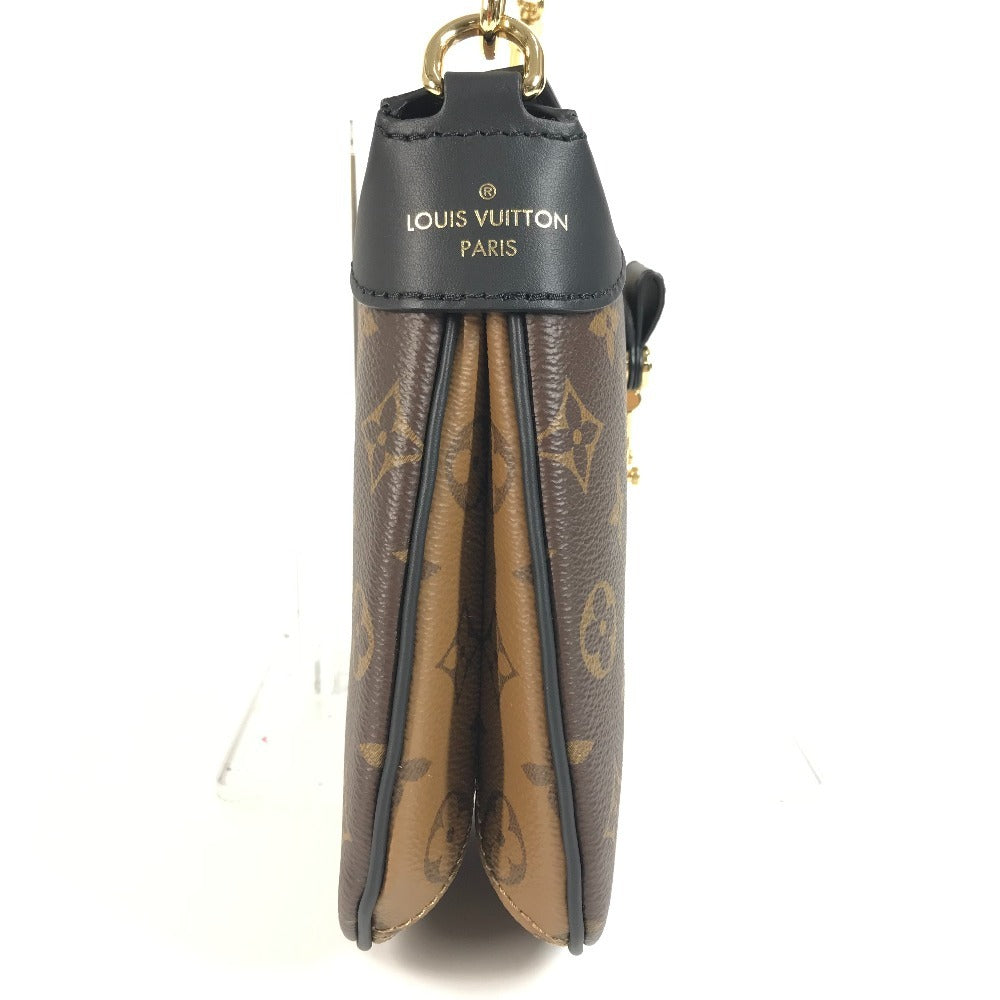 LOUIS VUITTON Shoulder Bag M46659 Monogram Canvas, Monogram Reverse Canvas Brown Monogram Monogram Reverse Tweenie