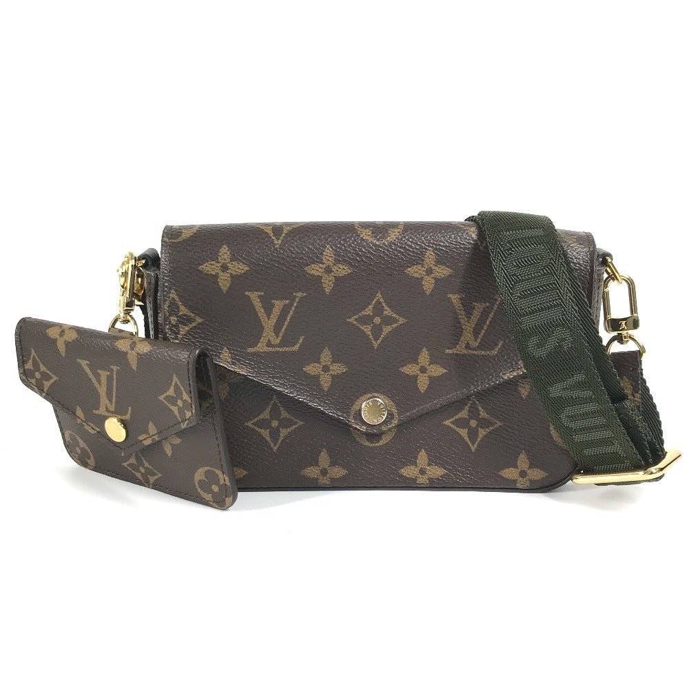 LOUIS VUITTON Shoulder Bag M80091 Monogram canvas Brown Monogram Multi Pochette Felicie