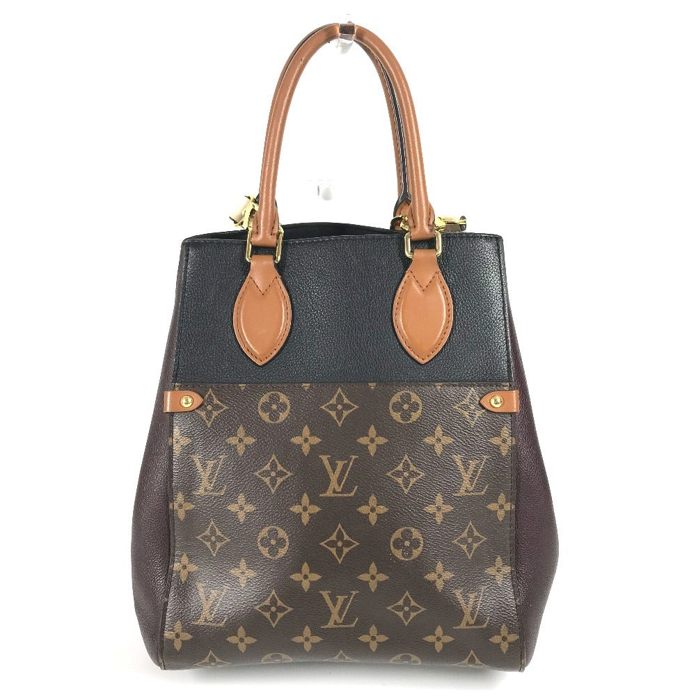 LOUIS VUITTON Handbag M45409 Monogram canvas Brown Monogram Fold Tote MM