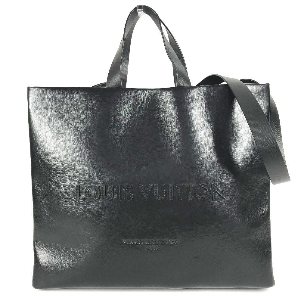 LOUIS VUITTON Tote Bag M13979 , Cowhide leather black LV Packaging Shopper Tote MM