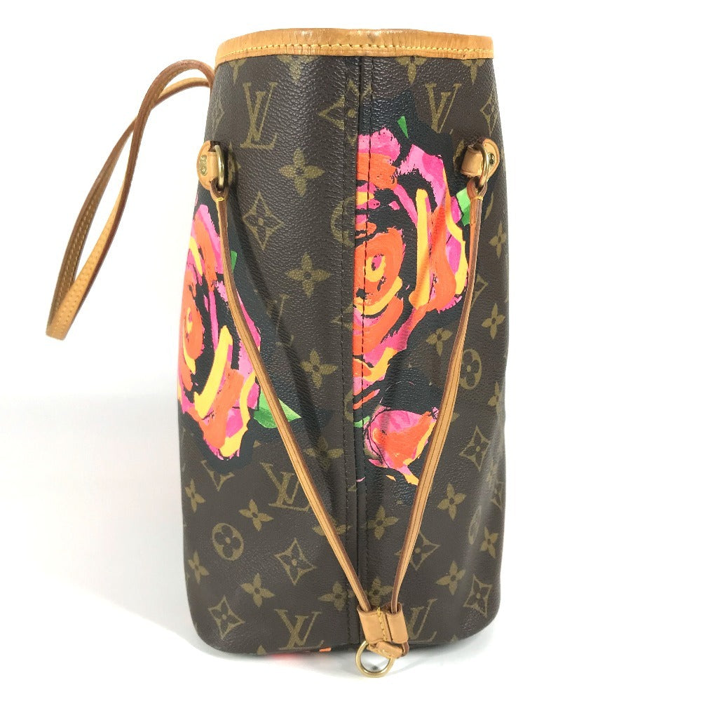 LOUIS VUITTON Tote Bag M48613 Monogram canvas Brown Monogram Rose Neverfull MM