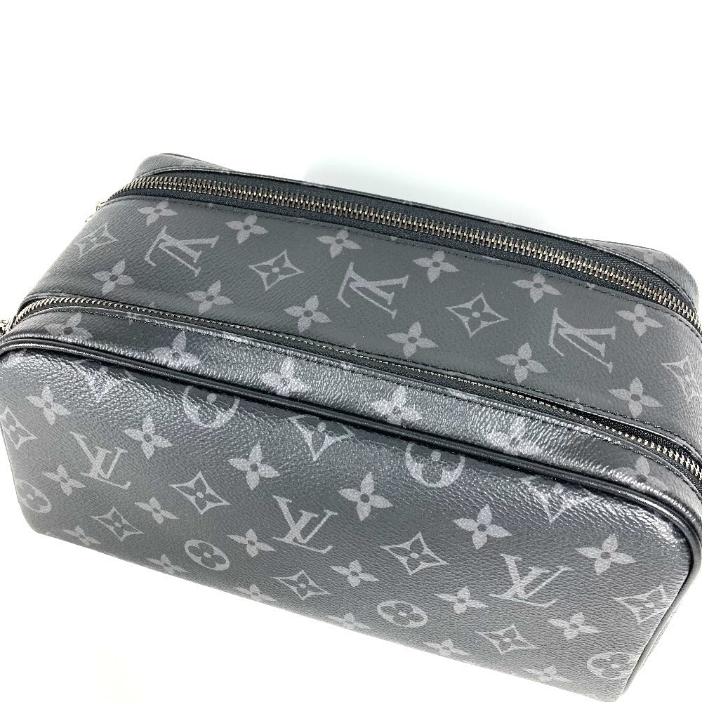 LOUIS VUITTON business bag M46354 Monogram Eclipse Canvas black Monogram Eclipse Dop kit