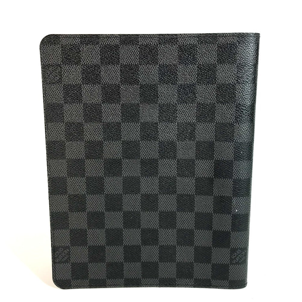 LOUIS VUITTON Note cover R20974 Damier Grafitto Canvas black Damier Grafitte Agenda Bureau