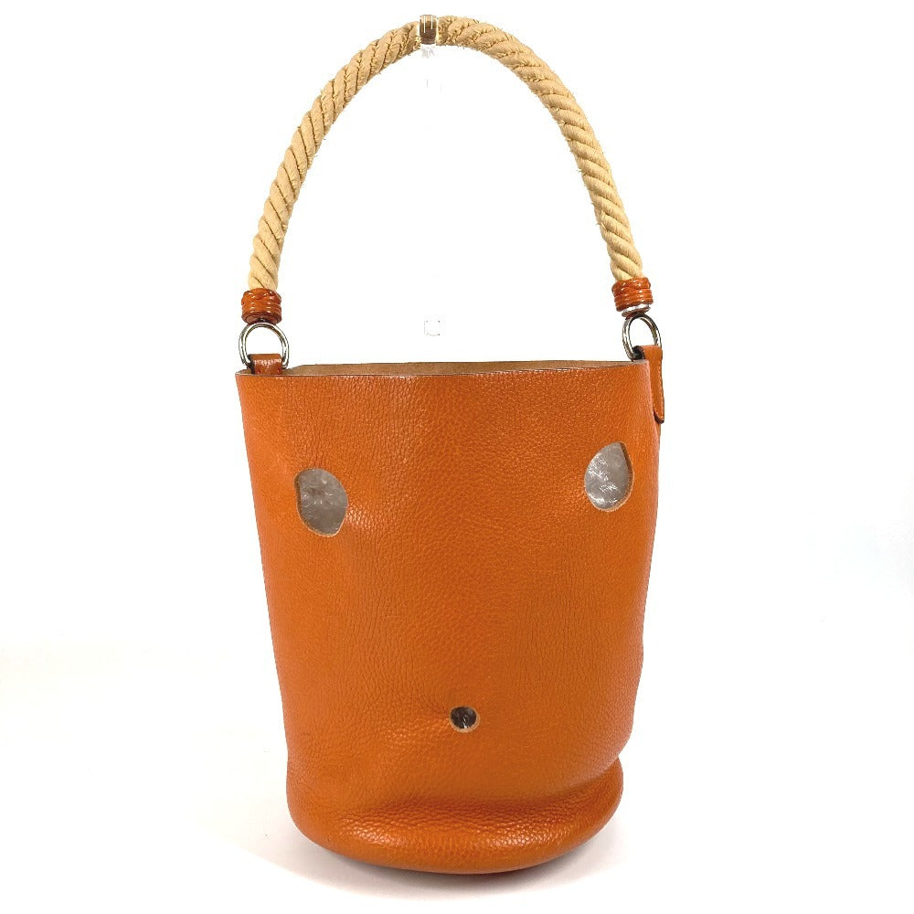 HERMES Shoulder Bag Taurillon Clemence Orange Shoulder bag Manjowar MM Manjowar MM