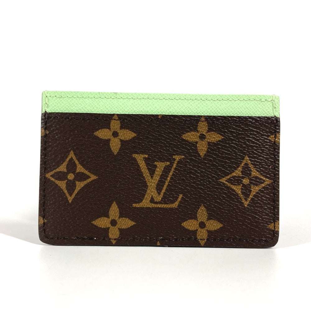 LOUIS VUITTON Card Case M13429 Monogram canvas Brown Takashi Murakami LVxTM Card Case Porto Carte Simple
