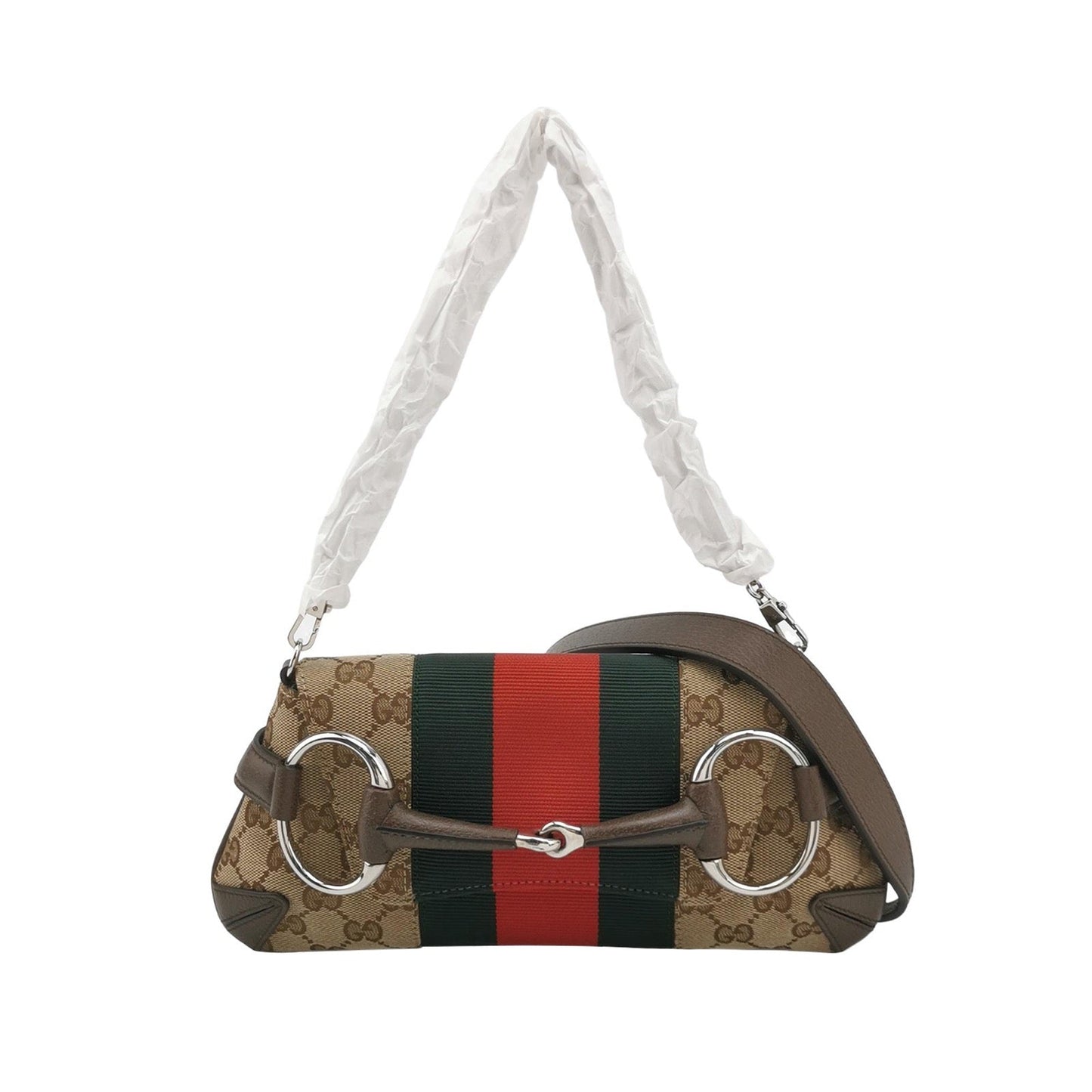 Gucci Horsebit 1955 Re-issue Chain Shoulder Bag Small Monogram