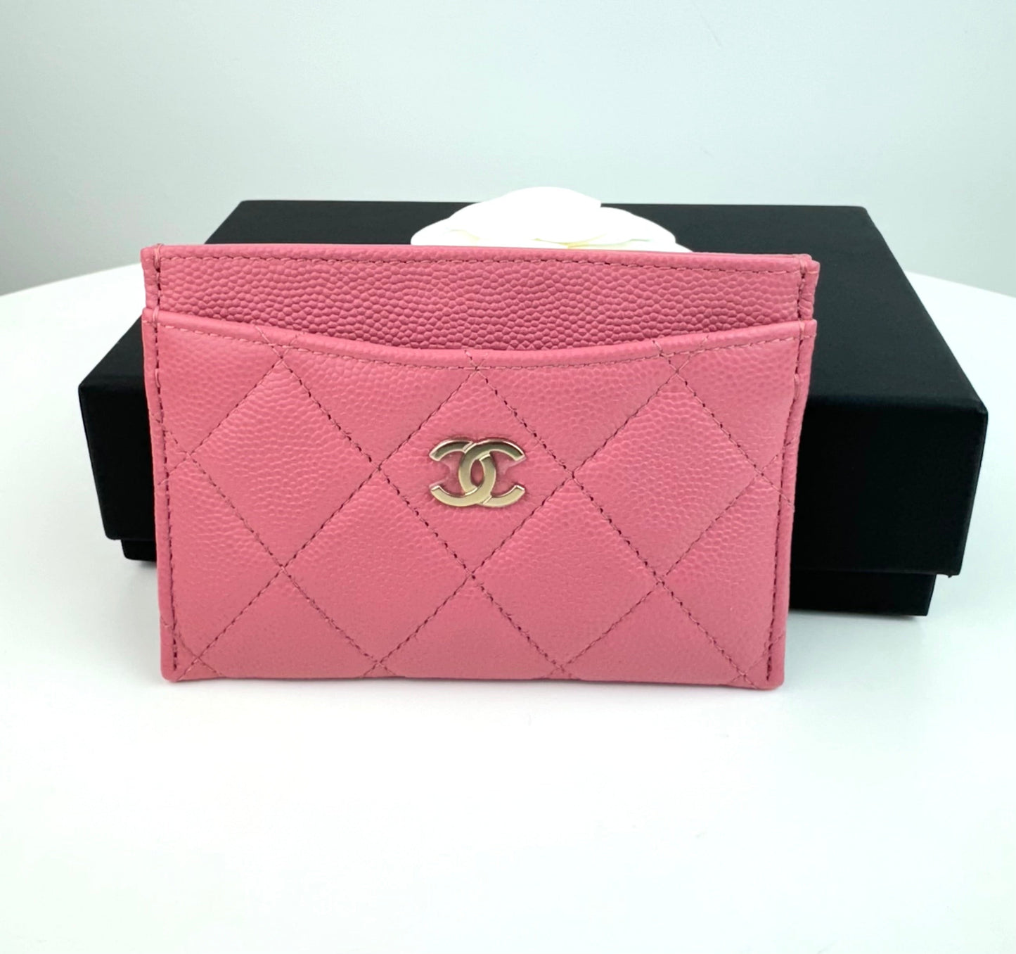 Chanel Classic Card Holder in Pink