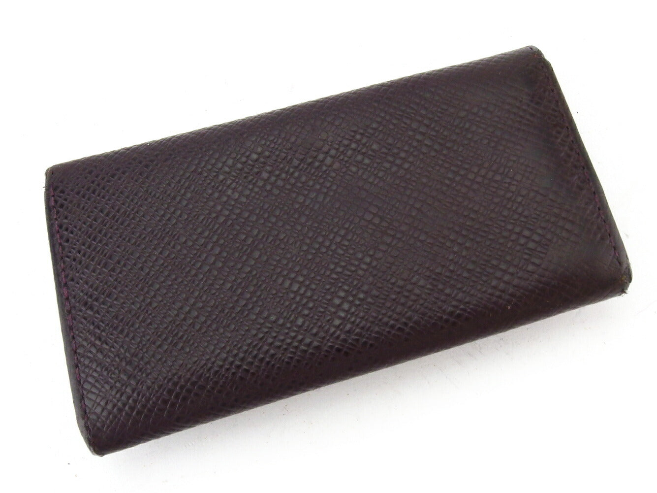 LOUIS VUITTON Key case Key holder M30526 Taiga Leather Bordeaux Multicles4