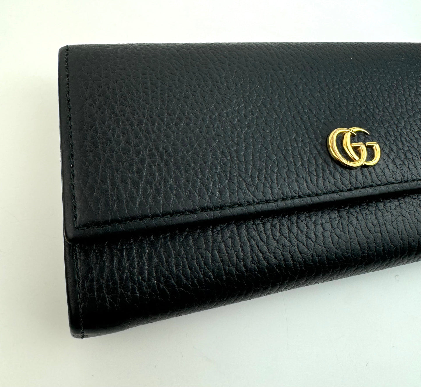 Gucci GG Marmont Black Long Wallet