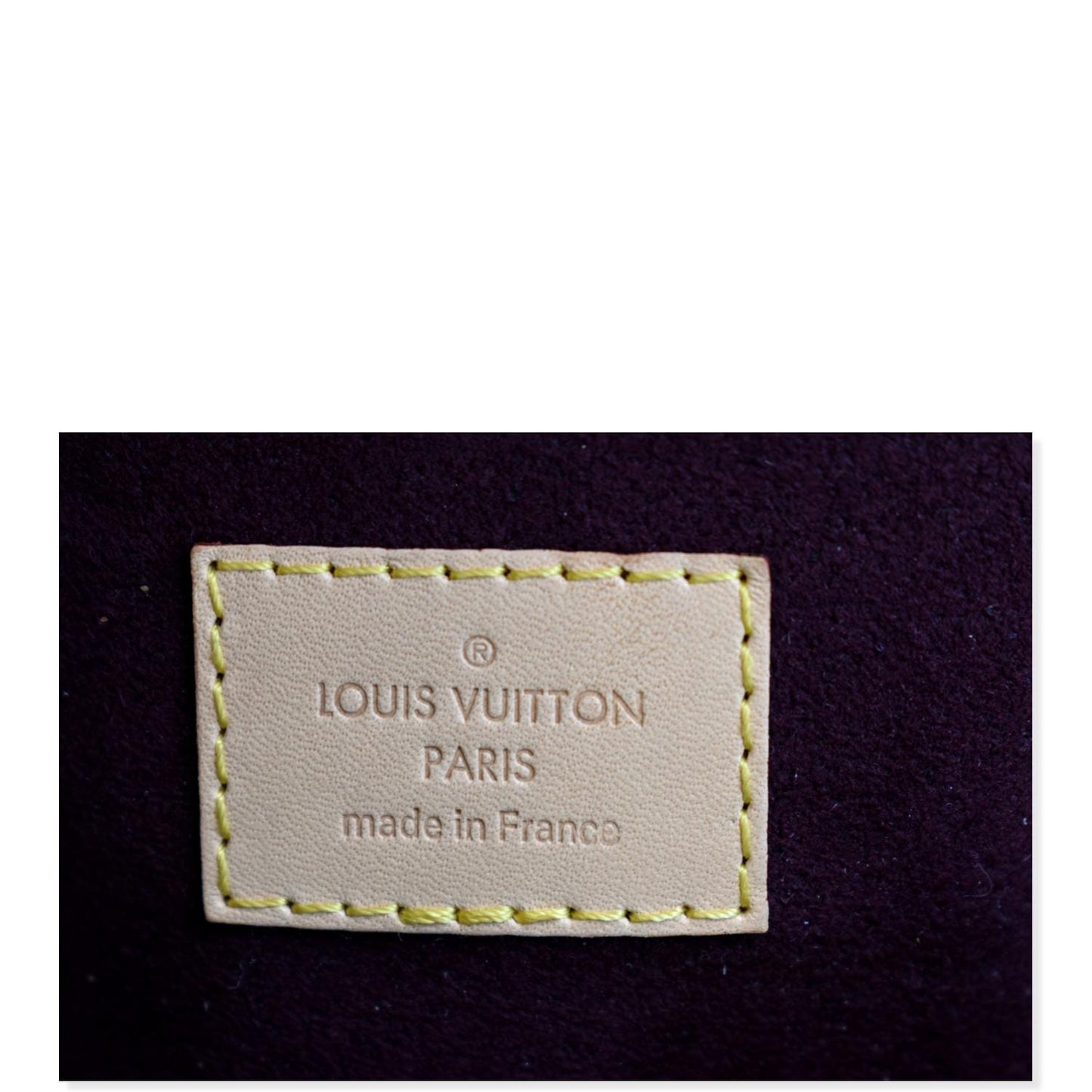 LOUIS VUITTON Montaigne MM Monogram Canvas Shoulder Bag Brown
