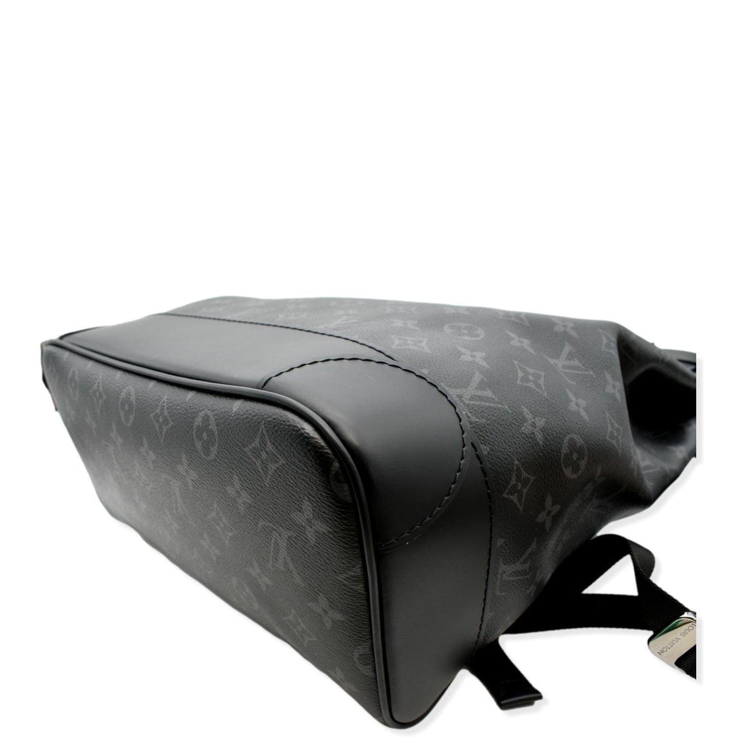 LOUIS VUITTON Steamer Monogram Eclipse Backpack Bag Black