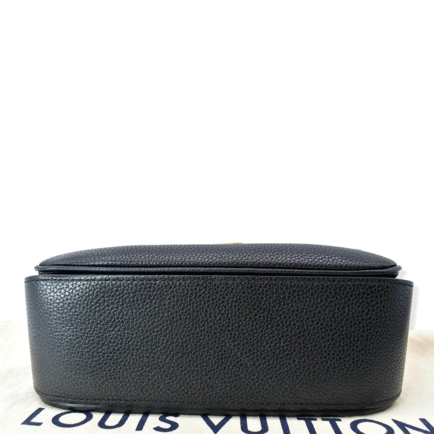 LOUIS VUITTON Vivienne NM Grained Calfskin Leather Shoulder Bag Black- sold