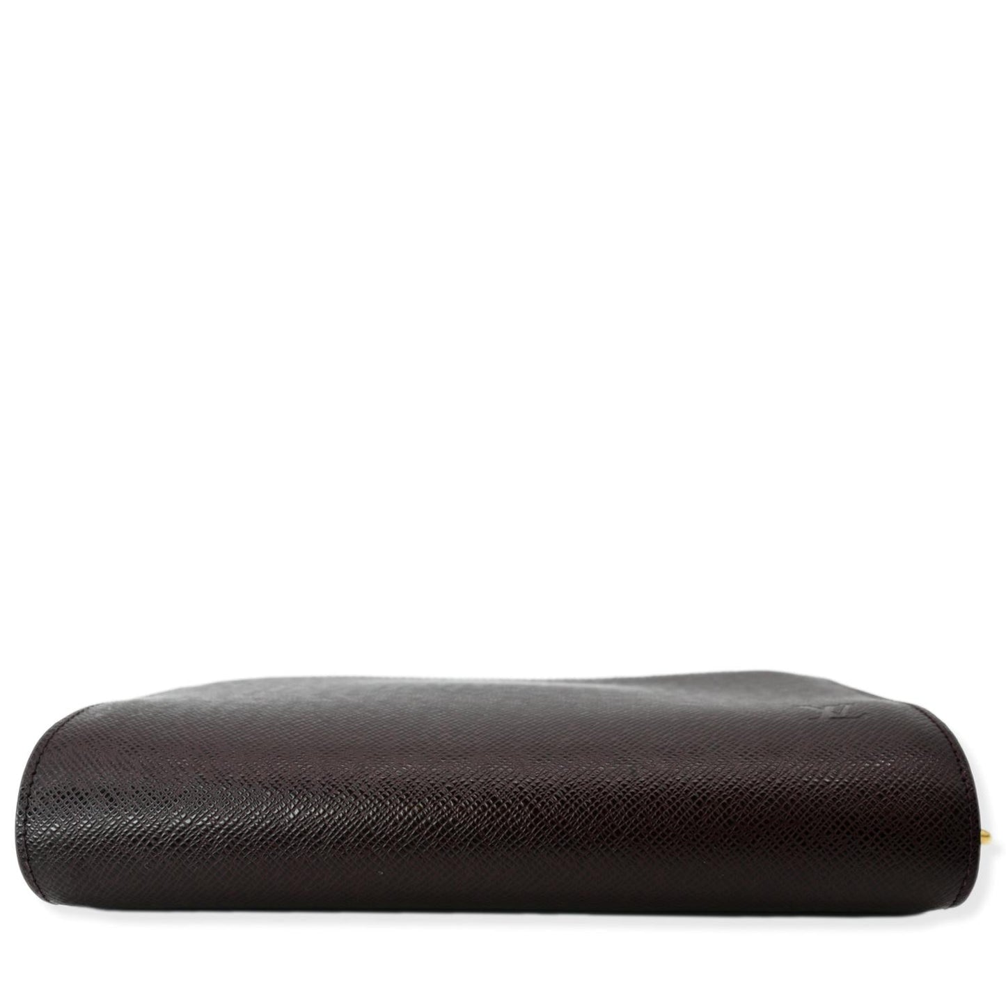 LOUIS VUITTON Orsay Taiga Leather Clutch Bag Purple