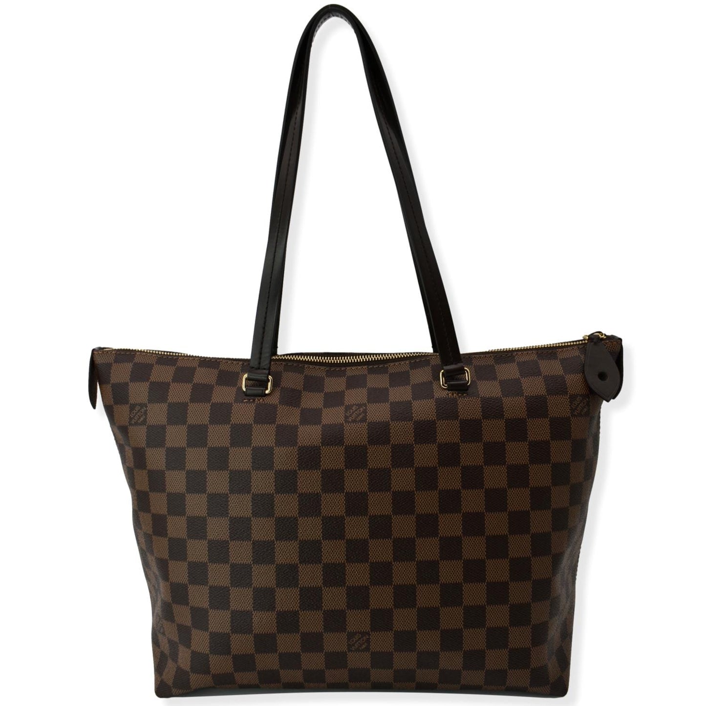 LOUIS VUITTON Iena MM Damier Ebene Shoulder Bag Brown