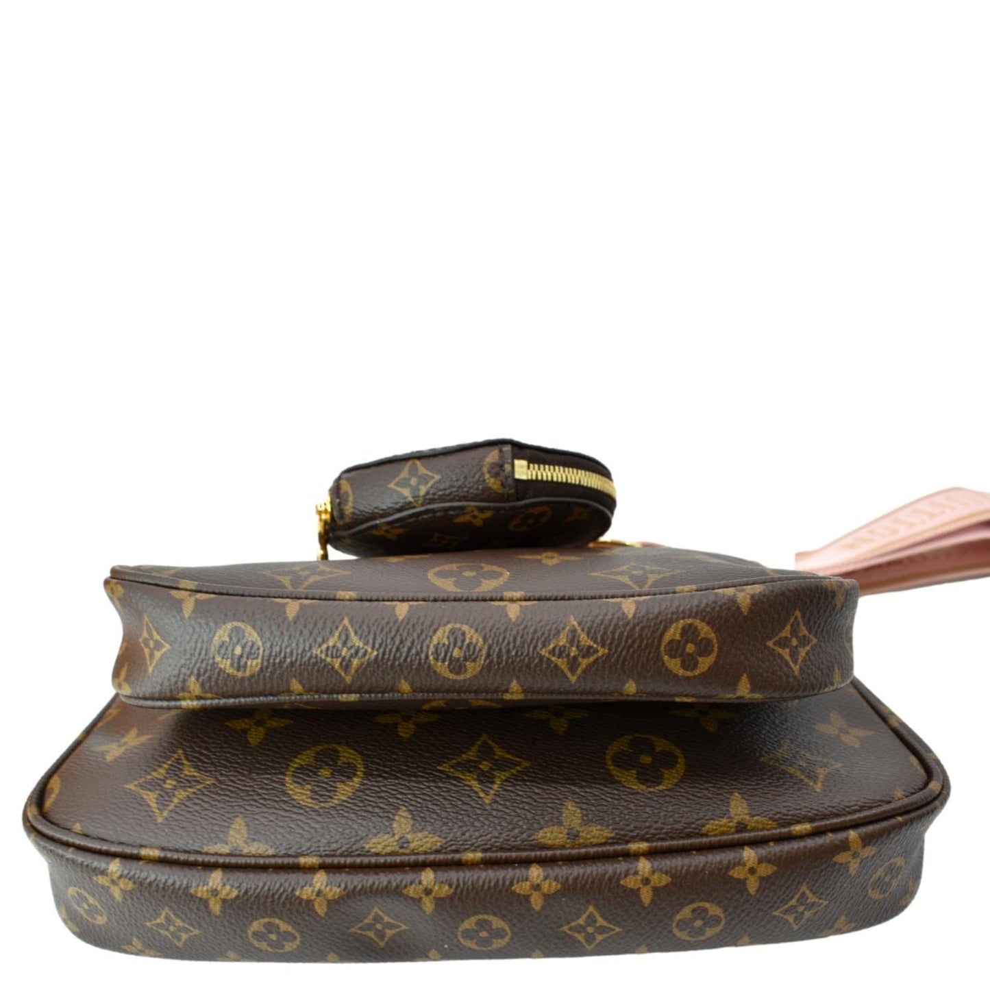 LOUIS VUITTON Multi Pochette Accessoires Monogram Canvas Shoulder Bag Pink