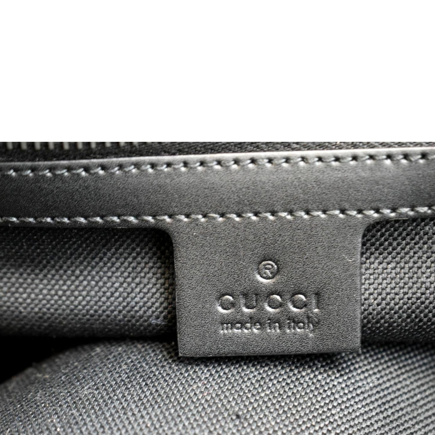 GUCCI Carry-on GG Supreme Canvas Duffle Bag Black 474131