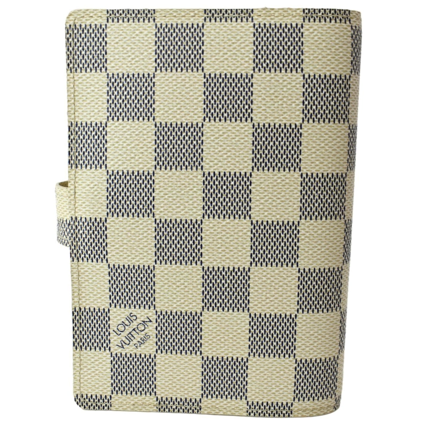 LOUIS VUITTON Agenda PM Damier Azur Planner Cover White