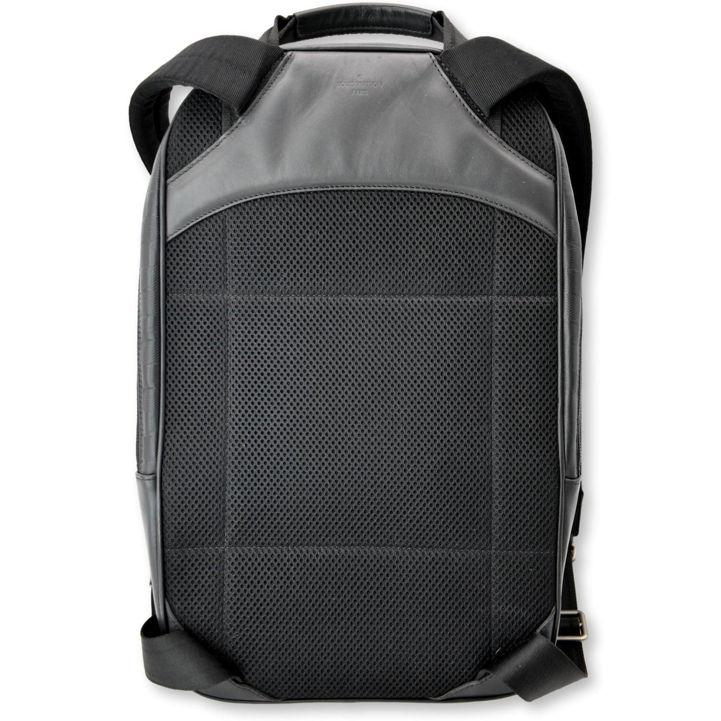 LOUIS VUITTON Michael Damier Infini Leather Backpack Bag Black