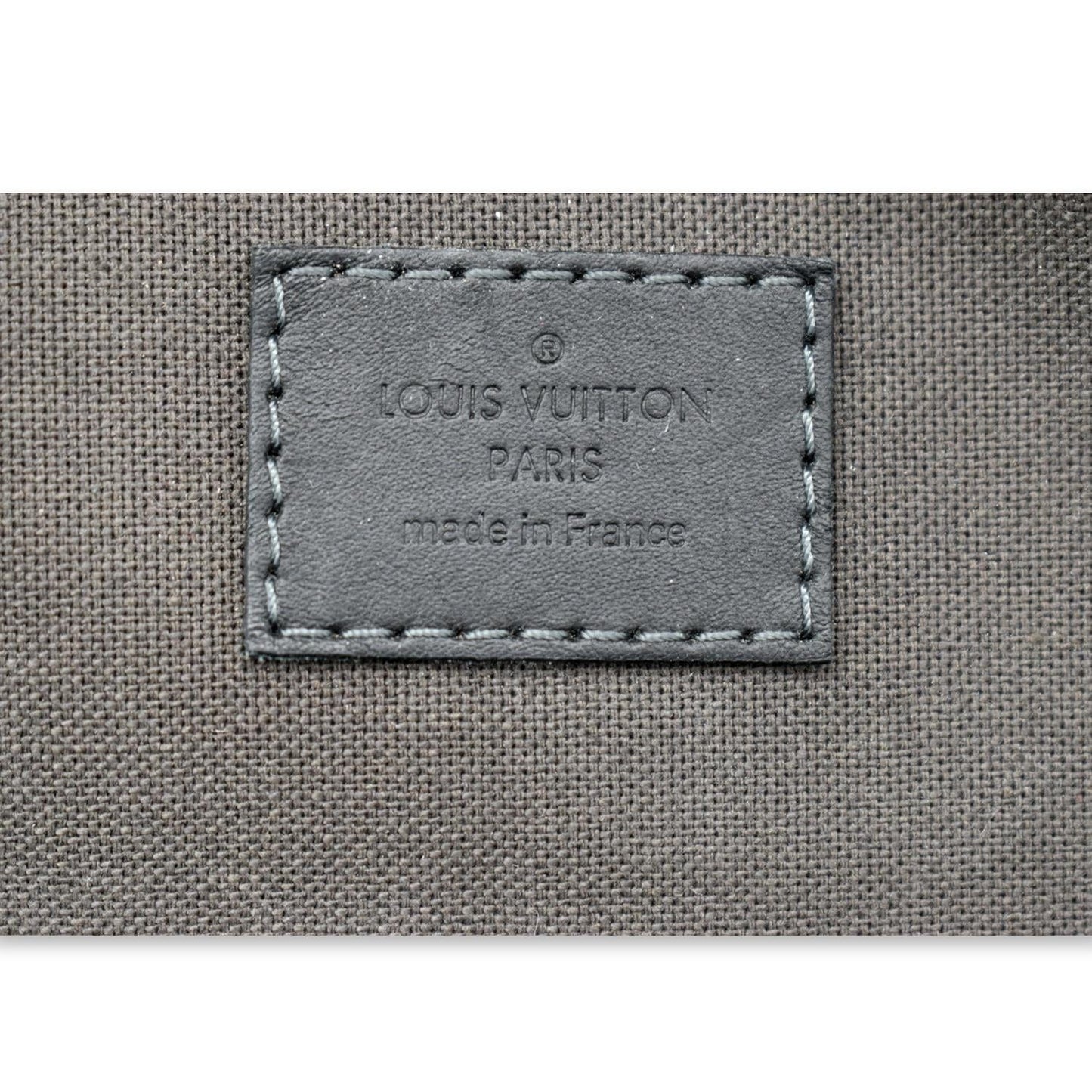 LOUIS VUITTON Michael Damier Infini Leather Backpack Bag Black