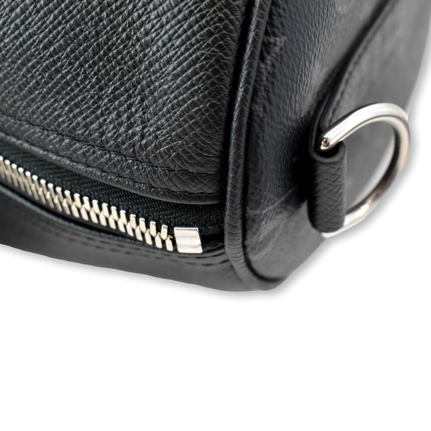 LOUIS VUITTON Keepall 50 Bandouliere Monogram Taiga Leather Travel Bag Black - Hot Deals